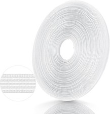 50 Yards 6mm Plastic Boning for Sewing White Clear PP Boning for Corsets Brid...