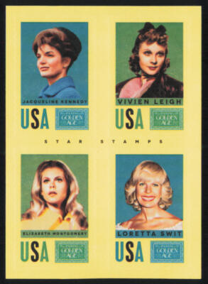 J.Kennedy/ E.Montgomery/L.Swit/V.Leigh 2014 Golden Age Stamps #7