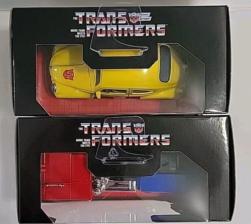 *NEW* Jada Transformers 1/32 2024 Die Cast Set of 2! Bumblebee & Optimus Prime - Picture 2 of 9