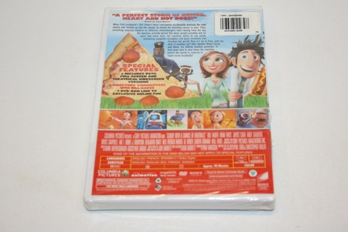 NEU VERSIEGELTE DVD - Bewölkt mit einer Chance auf Fleischbällchen - KOSTENLOSER VERSAND - Bild 2 von 2