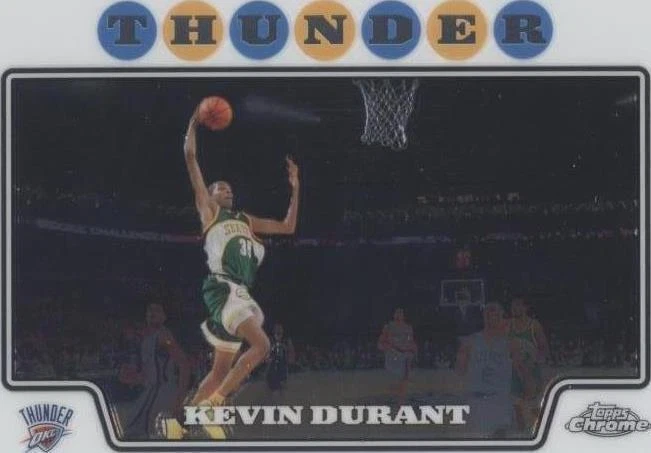 2007-08 eTopps - Kevin Durant #19 for sale | eBay