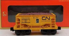 LIONEL CANADIAN NATIONAL ORE CAR & LOAD 6-17801 O GAUGE O SCALE TRAIN CN