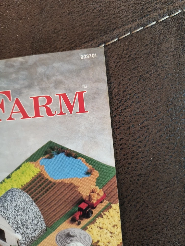 Vintage The Needlecraft Shop "Little Farm" Plastic Canvas Patterns Leaflet 1990 - Image 4 of 4