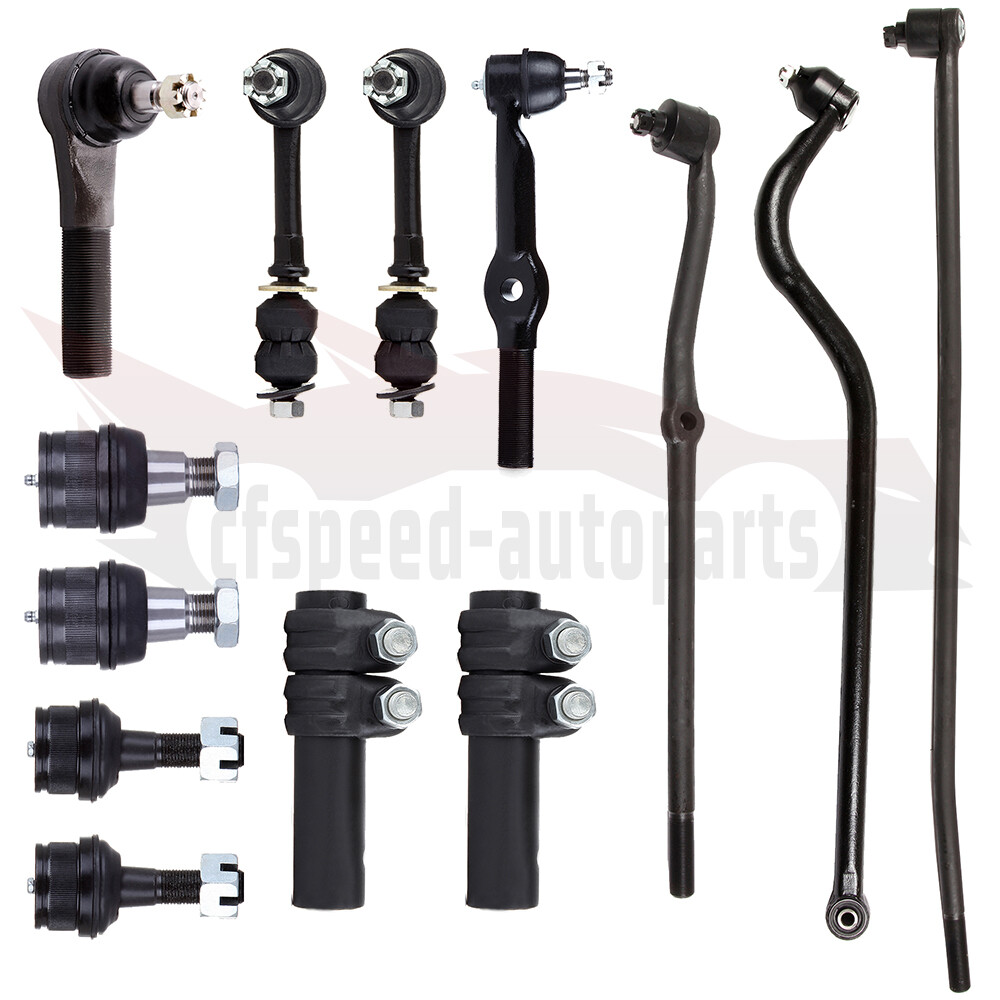 For Dodge Ram 2500 3500 Front Sway Bar Ball Joints Tie Rod Track Bar Sleeves