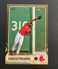 2015 Topps Update - Carlos Peguero #US216 Boston Red Sox - GOLD /2015