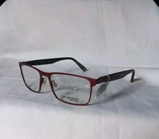 Nomad 2859N-RR012 Eyeglass Frames 53□16-140, Brown, Flex Hinges, NWT