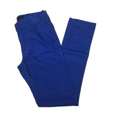 Jordache Bright Blue Skinny Jeans Girls 16 Solid School Basic