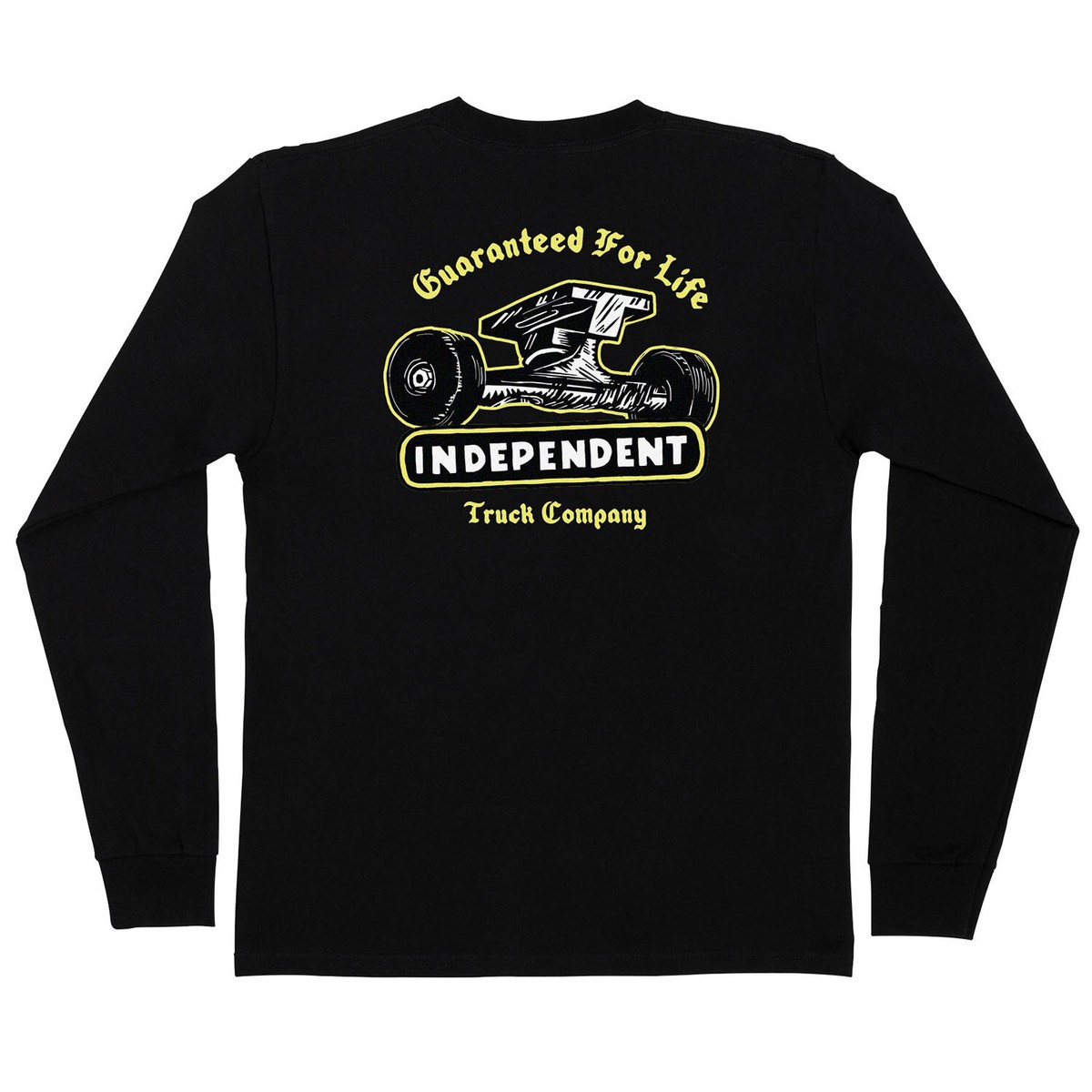 【INDEPENDENT】 GFL TRUCK CO. S/S REGULAR T-SHIRT BLACK Independent Skateboard Trucks Longsleeve Shirt GFL Truck Co