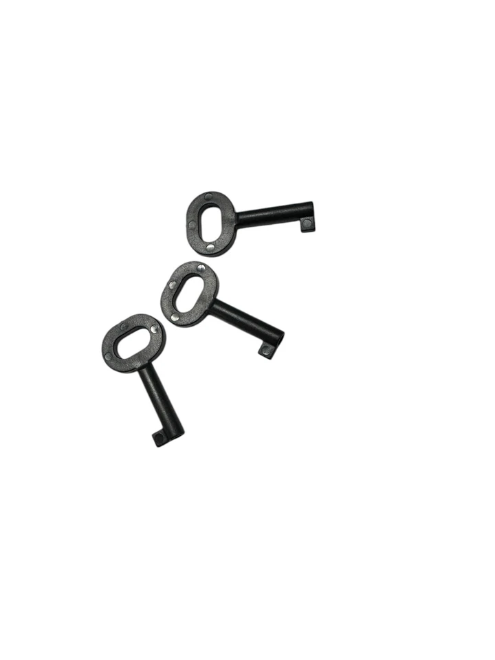 H+H AUTOMATION 3x Schlüssel für RWA Handtaster Handfeuermelder Druckknopfmelder Feueralarm