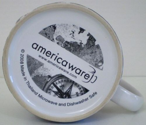 Americaware Mug Gateway Arch Saint Louis Embossed 2008 | eBay