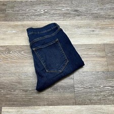 GAP Easy Leggings Skinny Leg Mid Rise Dark Wash Blue Denim Jeans Women's Size 27