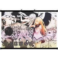 Anime Poster Your Lie in April Miyazono Kaori HD Wall Scroll Poster 60*40cm