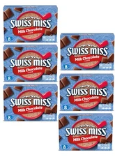 Swiss Miss Milk Chocolate Flavored Hot Cocoa Mix Packets, 48 Count (6 Pack of 8)