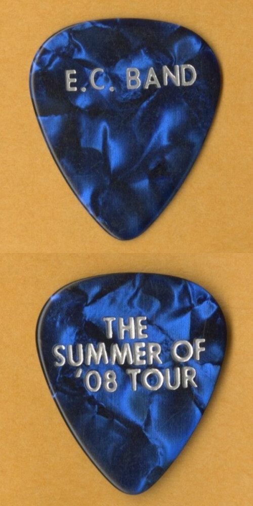 Eric Clapton 2008 Summer concert tour collectible Guitar Pick - NO FAKES HERE