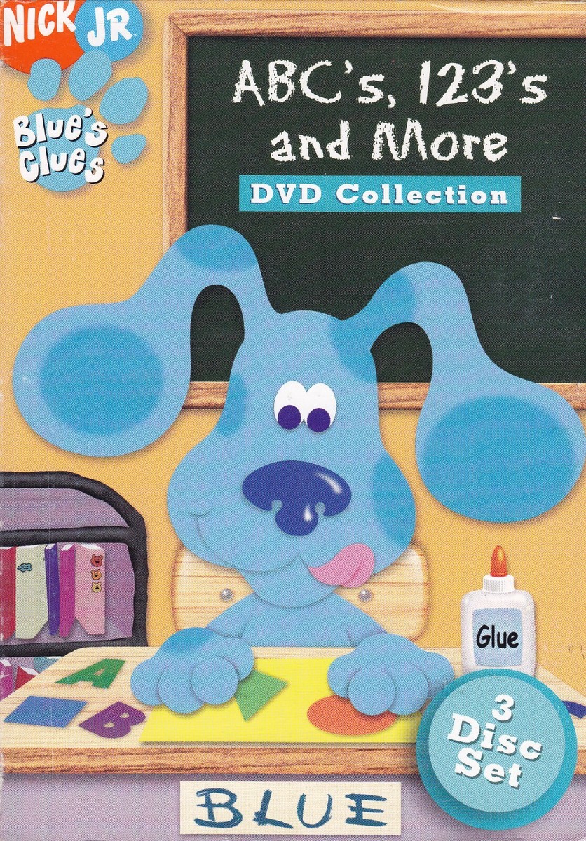 BLUE'S CLUES : ABC's, 123's and More - 3 DVD - DVD CLLLECTION