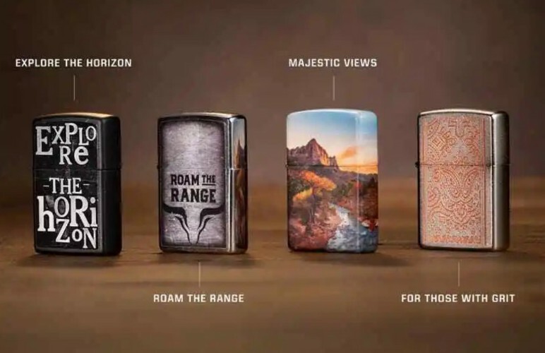 Marlboro Rewards Custom Zippo Lighters From The 2022 Catalog- Majestic Range 