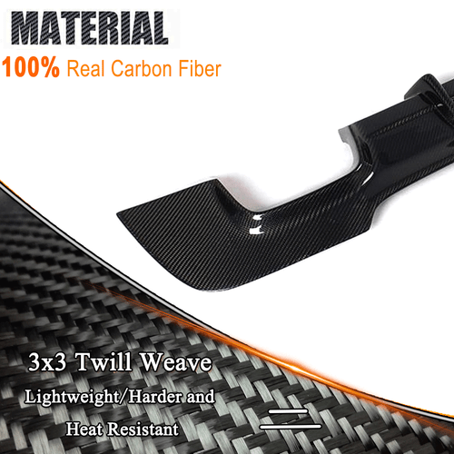 Carbon Diffusor HeckSpoiler Heckansatz Heckschürze für BMW 3er E92 E93 M-Paket - Bild 10 von 13