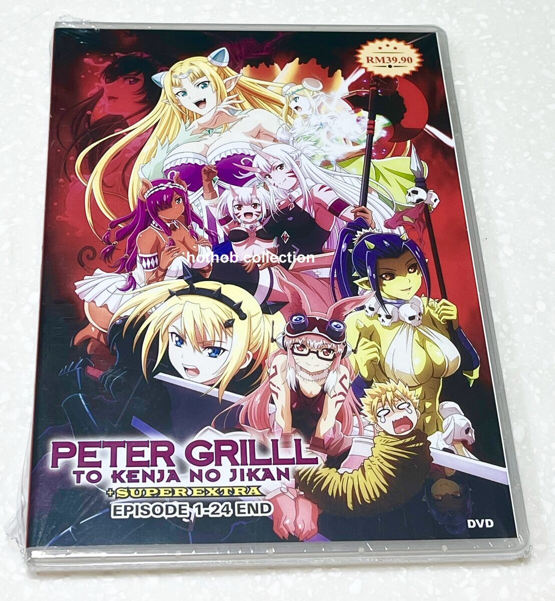 PETER GRILL AND THE PHILOSOPHER'S TIME (SEA 1+2) - ANIME DVD (24 EPS) ENG  DUB