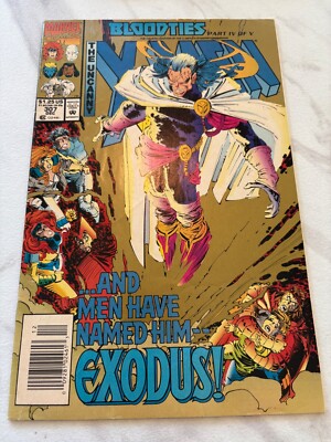 Uncanny X-Men #307, VG/FN 5.0, Gold Pressman Variant; Avengers, Rogue, Storm