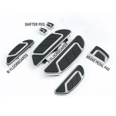 Floorboard Brake Pedal Shift Peg Footrest Fit For Harley Touring
