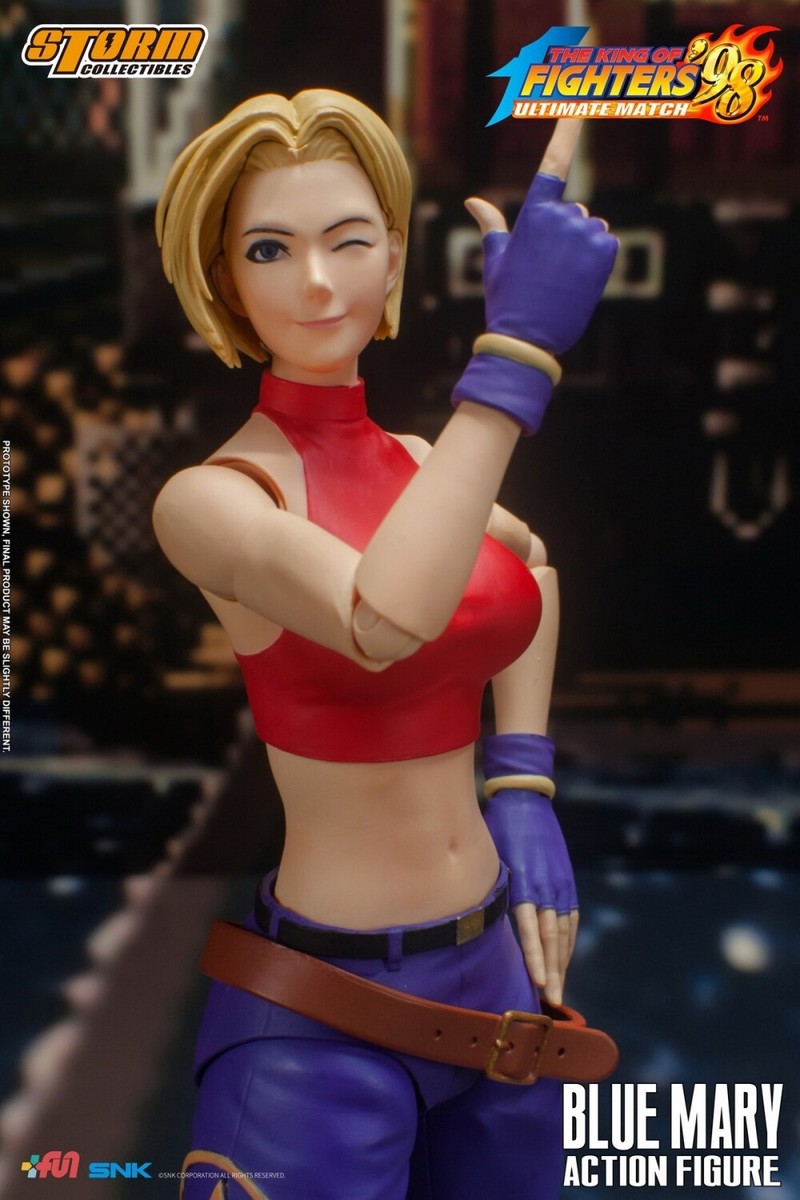 Storm Collectibles KOF The King of Fighters '98 BLUE MARY Action