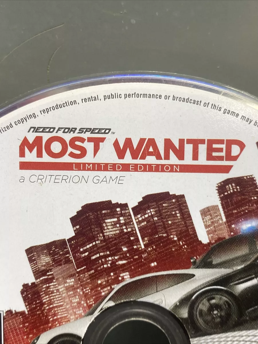 Need for Speed Most Wanted (Usado) - PS3 - Shock Games