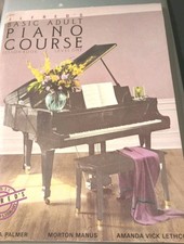 Alfred's Basic Adult Piano Course Level One Lesson Book Vintage Music