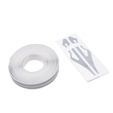 Pinstripe Tape for Cars - DIY Vinyl Grey Pin Striping Decals, 32 0.47 inches