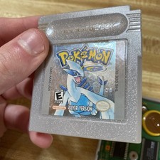 Pokemon Silver Version (Nintendo Gameboy Color, 2000) GBC Authentic New Battery
