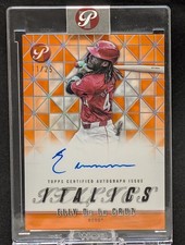 ELLY DE LA CRUZ 2025 TOPPS PRISTINE ITALICS ORANGE REFRACTOR AUTO 11/25!
