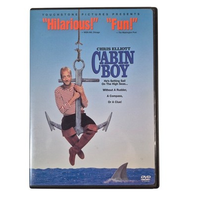 Cabin Boy DVD Chris Elliott Cult Comedy With Insert Tim Burton Era Classic