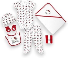 Hello Kitty Baby Girls 10-Piece Layette Set with Blanket Size NB 3M 6M