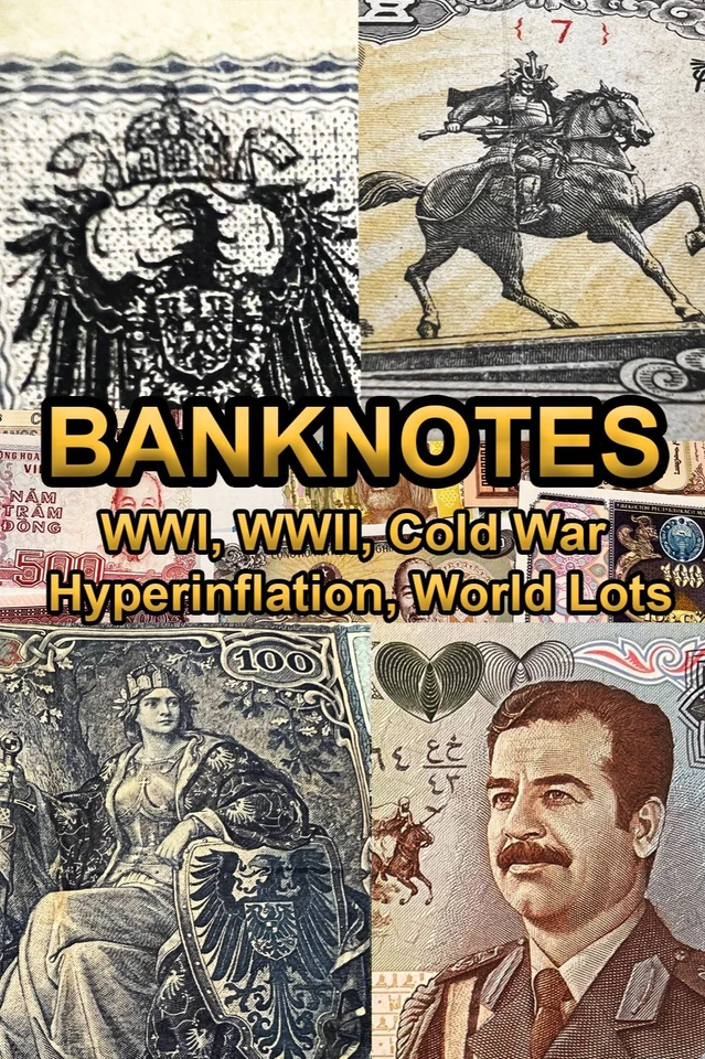 $0.01, 5 Seconds, Hard Close, Every 15th Auction - World Banknotes