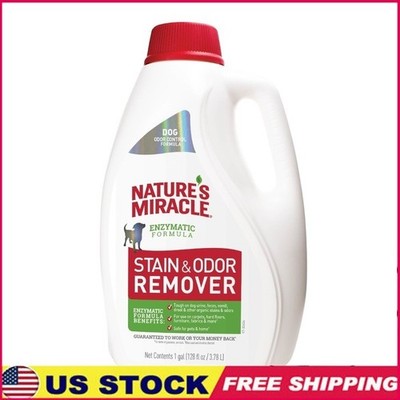 Enzymatic Stain Odor Remover Dogs Multi-Surface Cleaner Safe Pets Citrus Fresh
