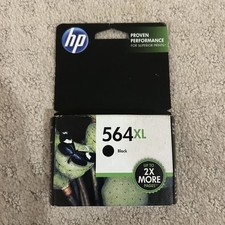 NEW HP 564XL BLACK Ink High Yield Cartridge Exp Jul 2023 CB323WN140