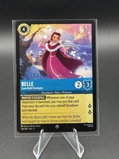 Disney Lorcana Winterspell Belle - Snowfield Strategist 158/204 NM Super Rare