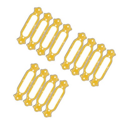 Set of 3 Gitarre Zubehör Pickup-umrandungsplatte Instrumentenzubehör
