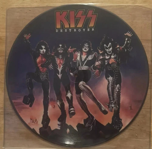 33 12" LP PICTURE DISC KISS DESTROYER