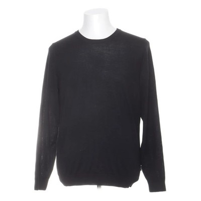 Boss, Strickpullover, Größe: L, Schwarz, Wolle, Einfarbig, Feinstrick #vs6