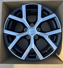 18 Jeep Grand Cherokee Wheel Rim Black Polished Genuine Factory Oem 18x8 