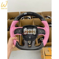 Volante LED de fibra de carbono para Dodge Charger SRT Hellcat 15-24