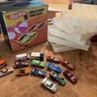 Lot Of Vintage Redline Hot wheels Cars Plus Snake And Mongoose Carry Case