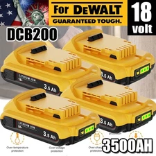 For DeWalt 20V 20 Volt Max XR 3.5AH Lithium Ion Battery DCB205-2 DCB200/DCB200-2