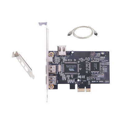 PCIE FireWire-Karte, PCI Ex1 auf externen IEEE 1394 Adapter Controller 4 Ports