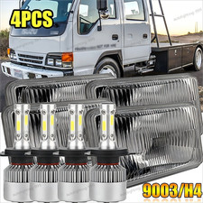4x6 Led Headlights Hilo Sealed Beam For Isuzu Nqr Npr Npr-hd Kenworth A