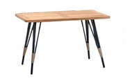 Modern Luxus Couchtisch Kaffeetisch Sofatisch Beistelltisch Holz Beige Tisch