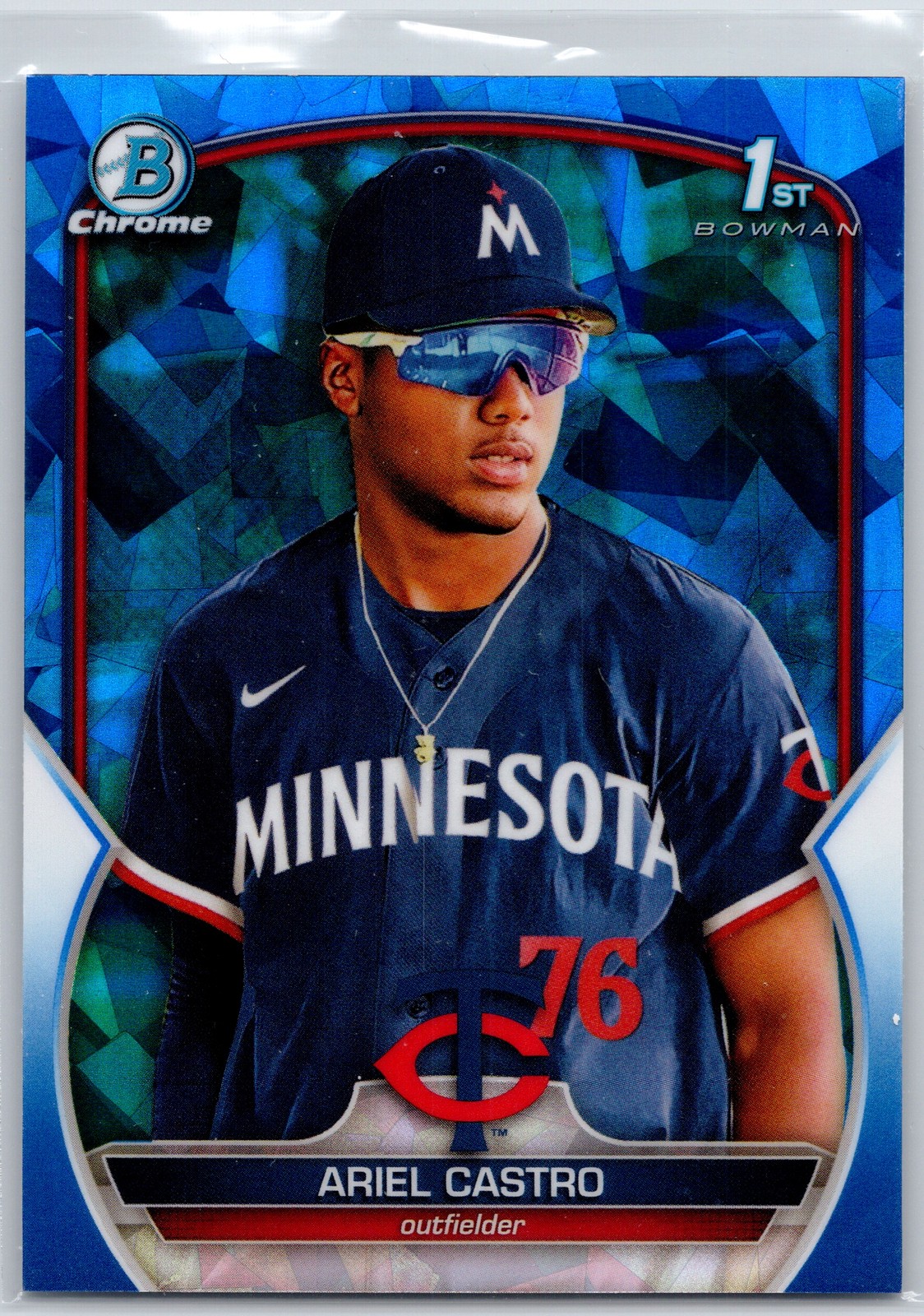 2023 Bowman Chrome Sapphire #BCP-203 Ariel Castro 1st