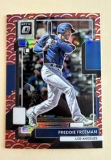 2022 Panini- Donruss Optic Baseball Freddie Freeman #131 Photon Prizm SP