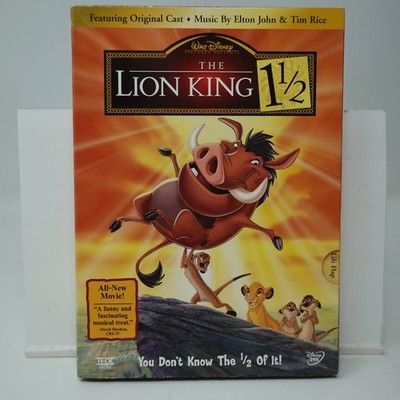The Lion King 1½ DVD 2004 Original Cast Elton John Music