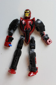 Lego Knights Kingdom II 8795 LORD VLADEK incomplete no visor wrong weapons